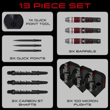 Harrows Ryan Searle Series 2 90% Tungsten QP Steel Tip Darts