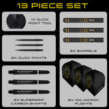 Harrows Dave Chisnall Chizzy Series 3 90% Tungsten QP Steel Tip Darts