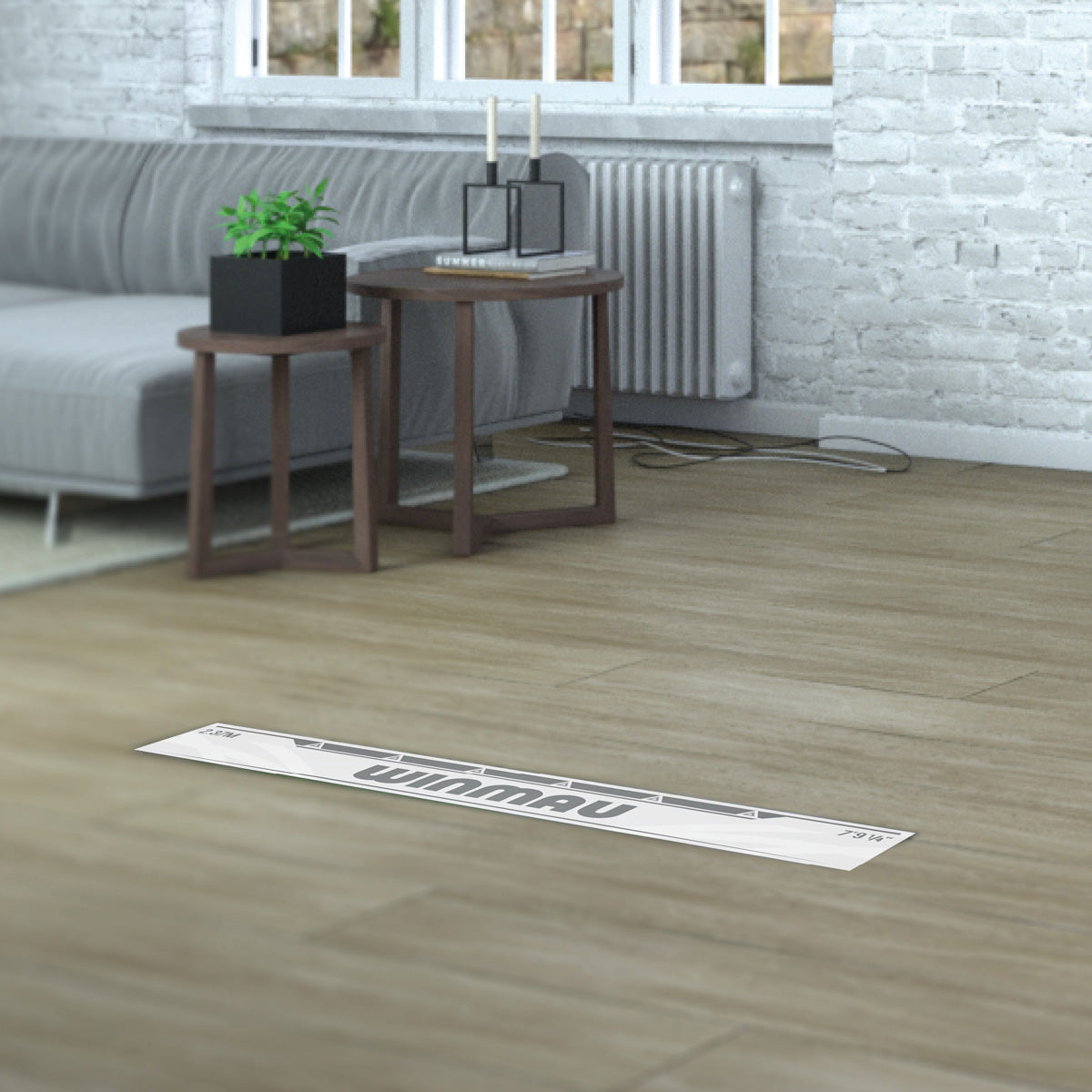 Winmau White Oche Sticker