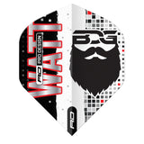 Jason Watt BDG Hardcore Premium No2 Dart Flights by Red Dragon