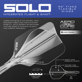 Harrows Geo Parallel 90% Tungsten QP Steel Tip Darts
