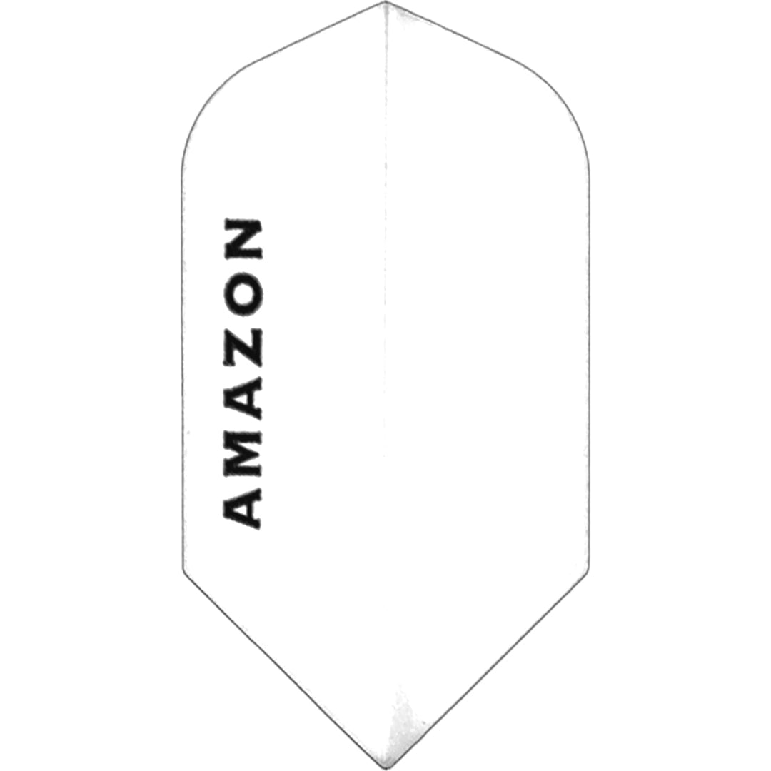 Amazon White Slim 100 Micron Extra Strong Dart Flights