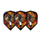 L-Style Alexander Merkx PRO Dart Flights Black L3 Shape