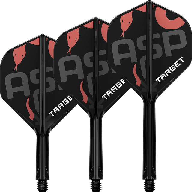 TARGET Darts Josh Rock K Flex Flights and Shaft System, No.2 | Set van 3 Kflex All In One Flights, Player Edition Darts Accessoires | K-Flex Dart Stem Intermediate (26mm TARGET Darts Josh Rock K Flex Flights and Shaft System, No.2 | Set van 3 Kflex All In One Flights, Player Edition Darts Accessoires | K-Flex Dart Stem Intermediate (26mm