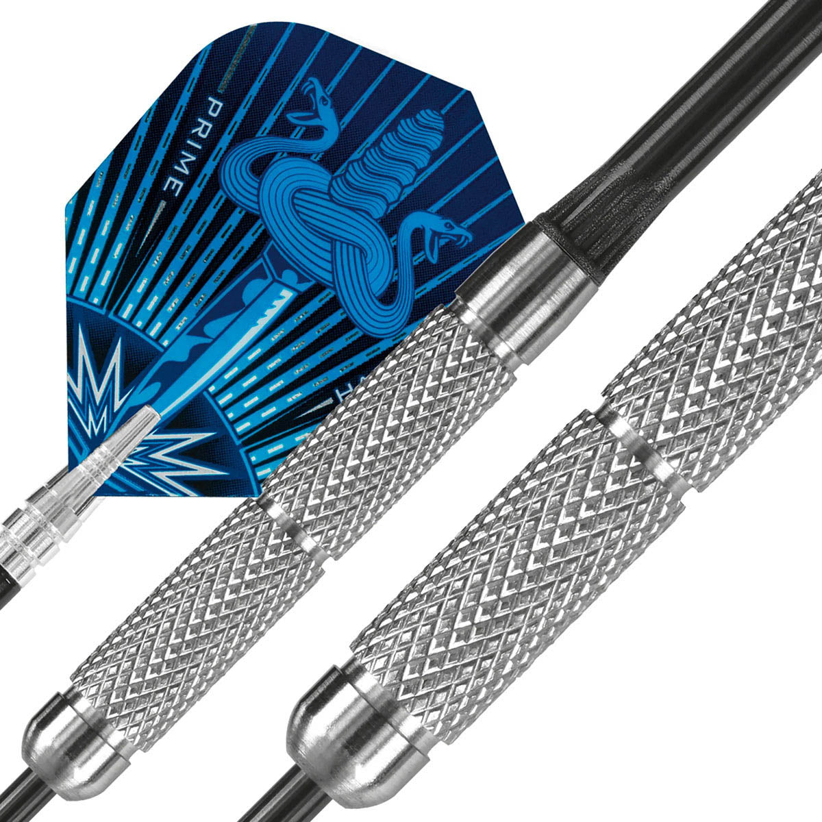 Harrows Assassin Knurled 80% Tungsten Steel Tip Darts – Double Top