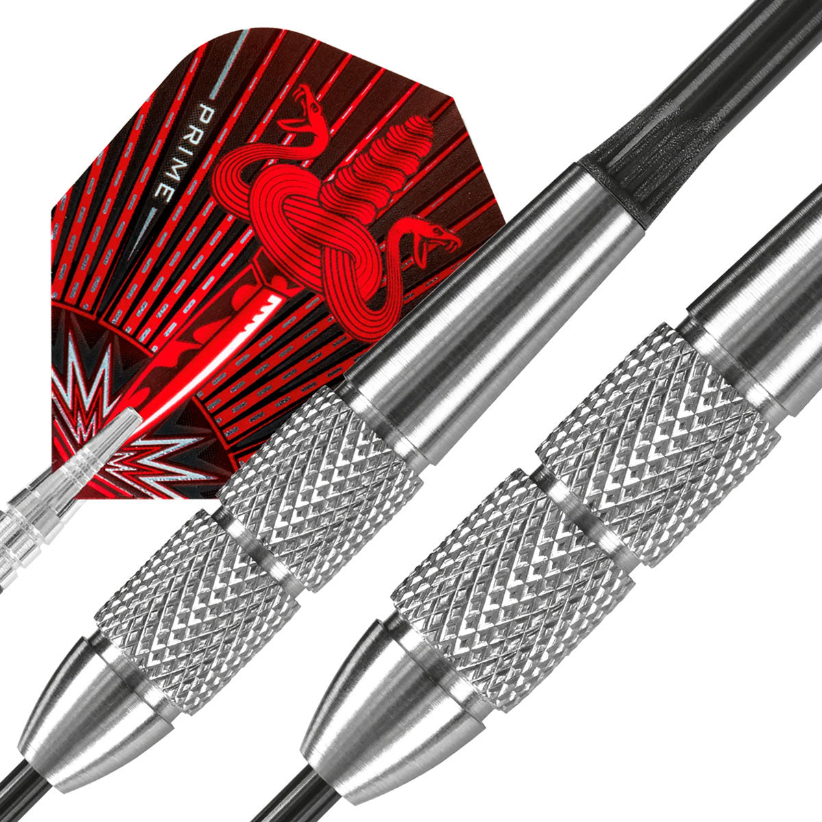 Harrows Assassin Knurled Heavy 80% Tungsten Darts – Double Top Darts