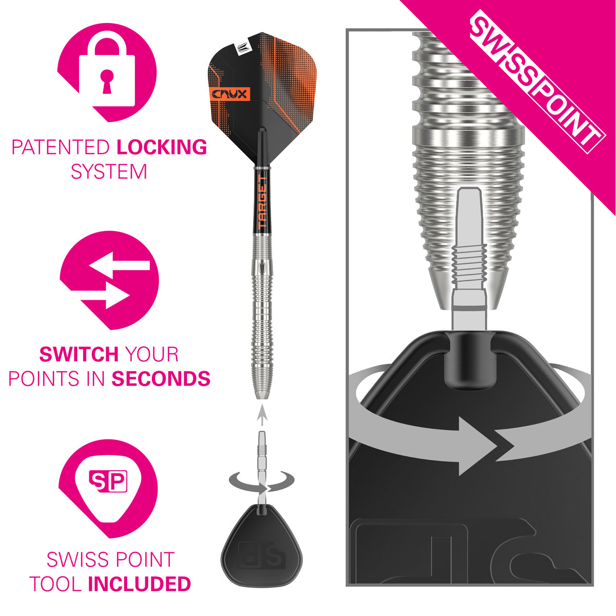 Ultima Darts 95% Tungsten 3本セット Ultima Darts 95% Tungsten 3本セット - メルカリ