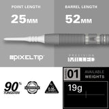 Gabriel Clemens G2 90% Tungsten Soft Tip Darts by Target