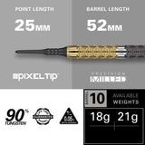 Cult Envy 10 90% Tungsten Soft Tip Darts by Target