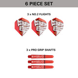 Stephen Bunting No2 Flight & Shaft Kit by Target
