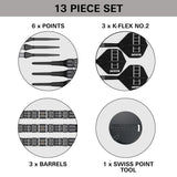 Target Chris Dobey 95K 95% Tungsten Soft Tip Darts