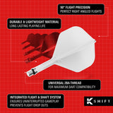 Target K-Shift White No2 Integrated Flights & Shafts