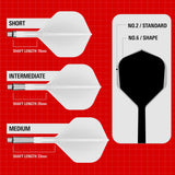 Target K-Shift White No2 Integrated Flights & Shafts