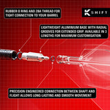 Target K-Shift White No2 Integrated Flights & Shafts