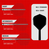 Target K-Shift Clear No2 Integrated Flights & Shafts