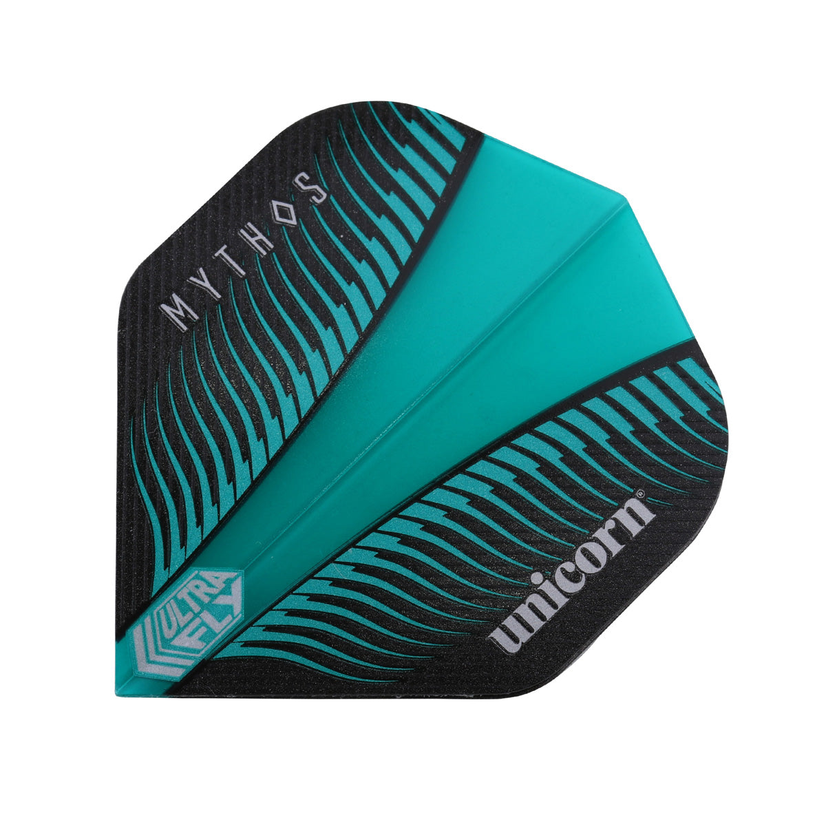 Unicorn Mythos Griffin Teal Ultrafly Big Wing Shape Dart Flights