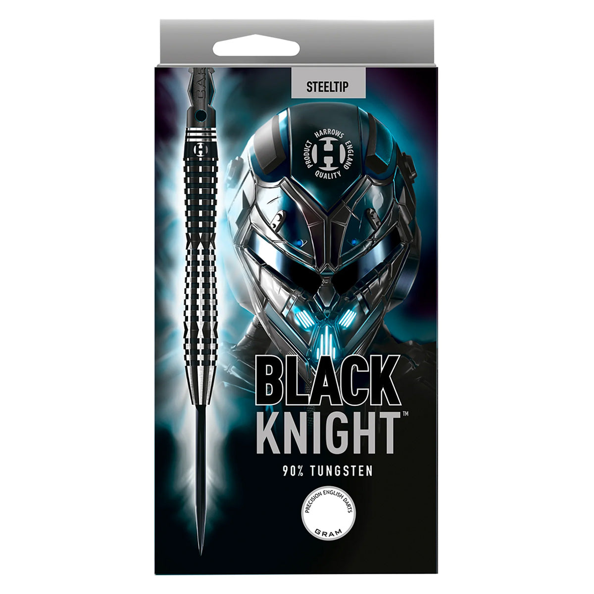 Black Knight 90% Tungsten Steel Tip Darts by Harrows – Double Top