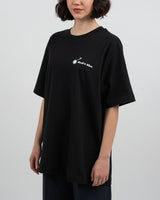 Sisal & Wire. Black Slogan T-Shirt