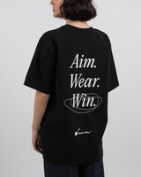 Sisal & Wire. Black Slogan T-Shirt