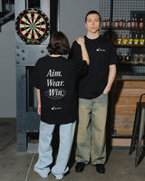 Sisal & Wire. Black Slogan T-Shirt