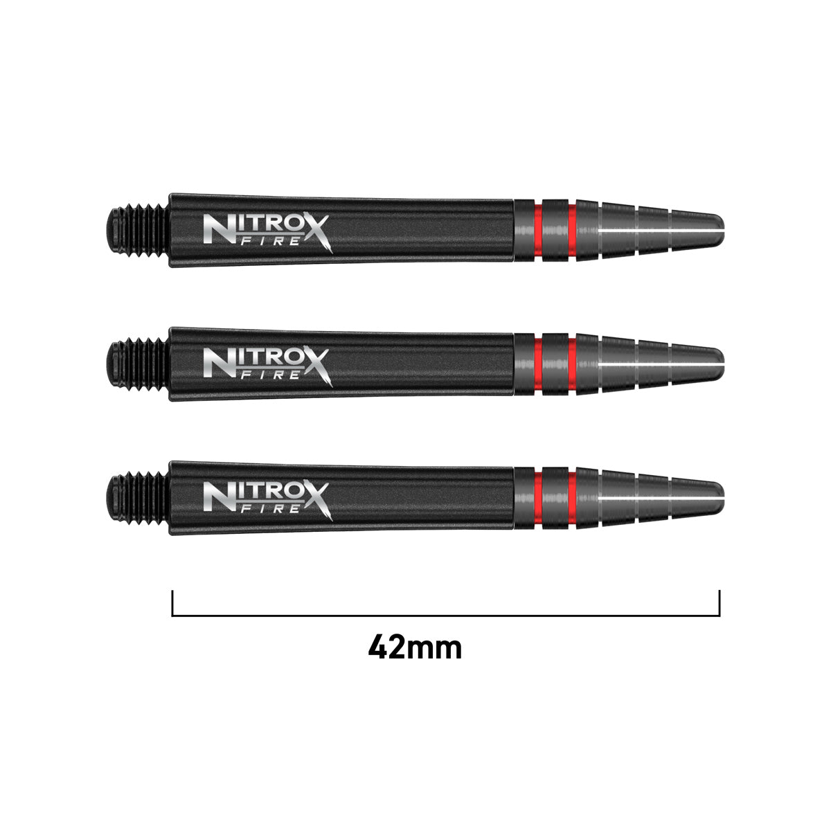 Nitro Xfire Carbon Dart Stems / Shafts by Red Dragon – Double Top