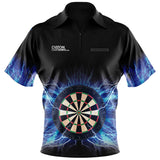 Kids Blue Lightning Custom Dart Shirt