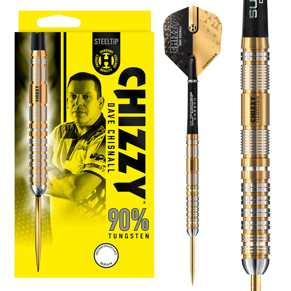 Dave Chisnall Chizzy Series 2 90% Tungsten Steel Tip Darts by