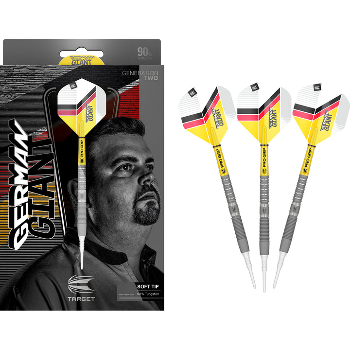 Gabriel Clemens G2 90% Tungsten Soft Tip Darts by Target