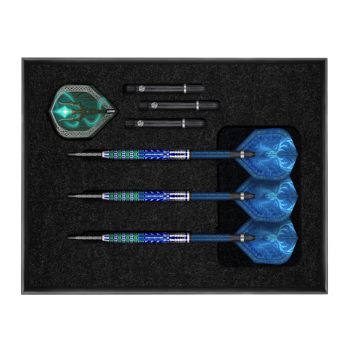Shot Celt Merlin 95% Tungtsen Steel Tip Darts
