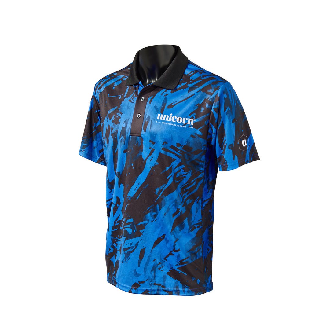 Pro Tech Camo Shirt Blue by Unicorn