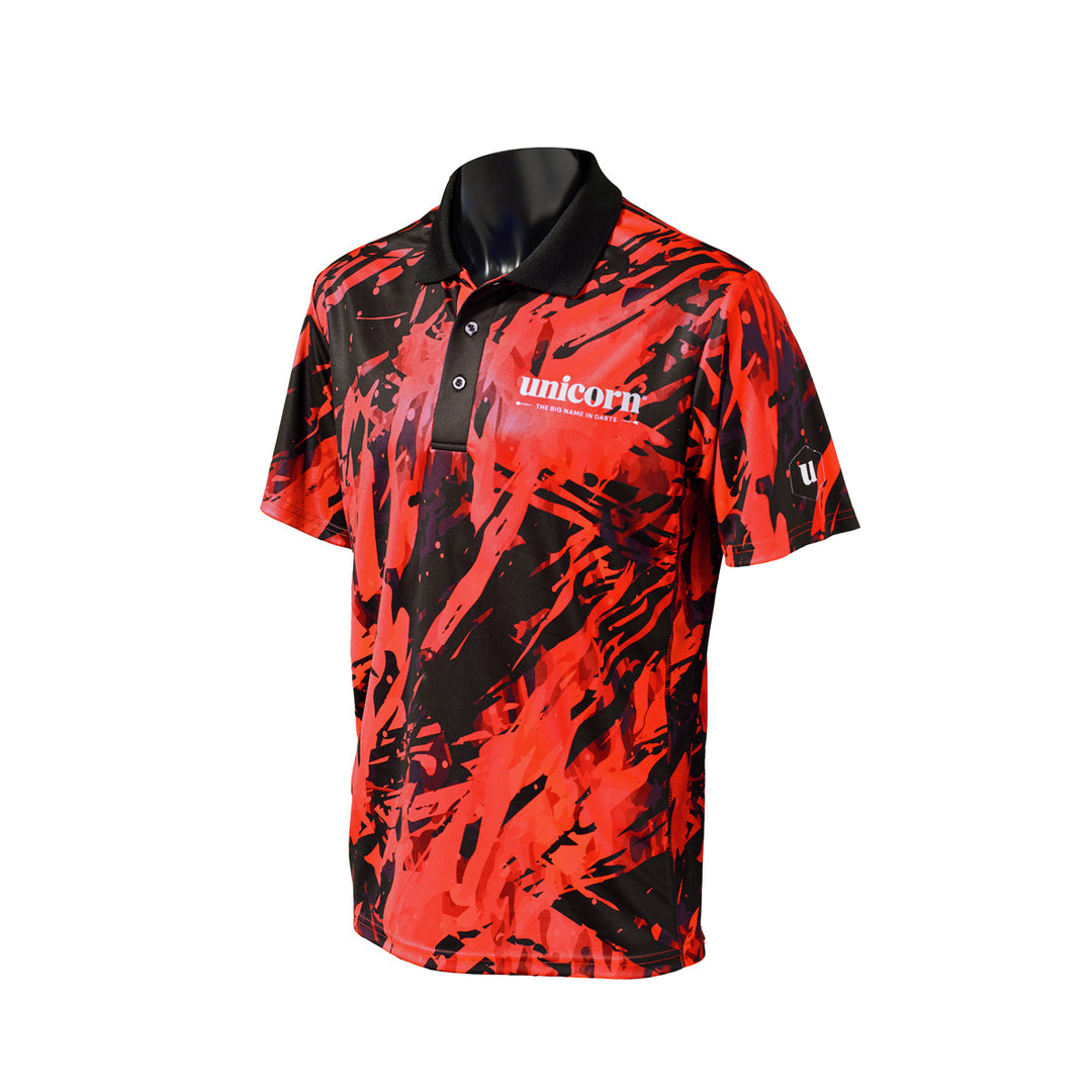 Pro Tech Camo Shirt Red by Unicorn