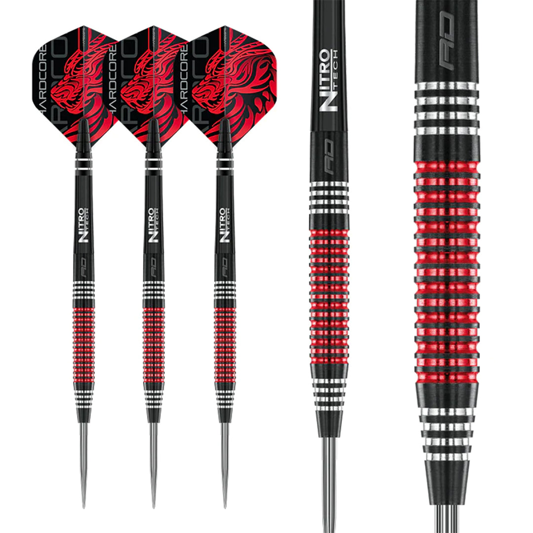 Jonny Clayton SE 90% Tungsten Steel Tip Darts by Red Dragon