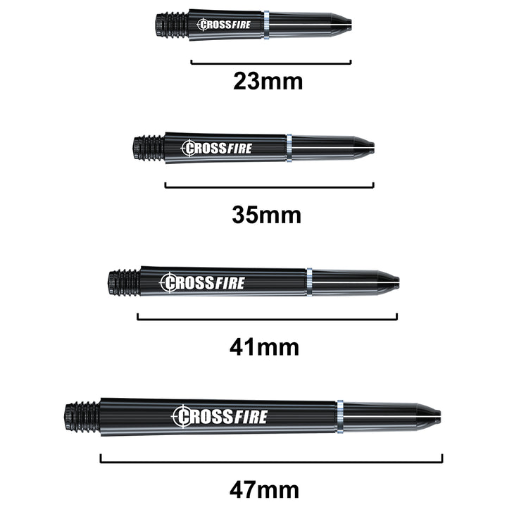 Carbon Fibre Crossfire Dart Stems by Red Dragon