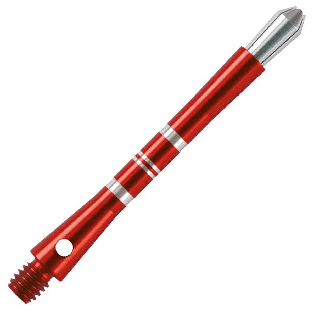 Harrows Colette Dart Stems Shafts Red main product image showing the stems, packaging, and included contents
