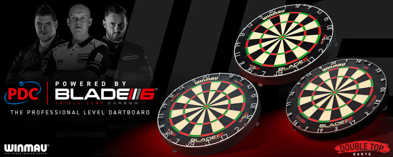 Winmau Blade 6 Dartboard Range Banner