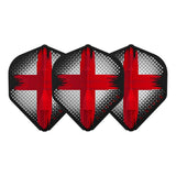 L-Style David Evans V2 EZ Dart Flights Black L1 Standard