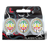 L-Style Deta Hedman V4 PRO Dart Flights Clea White L1 Standard