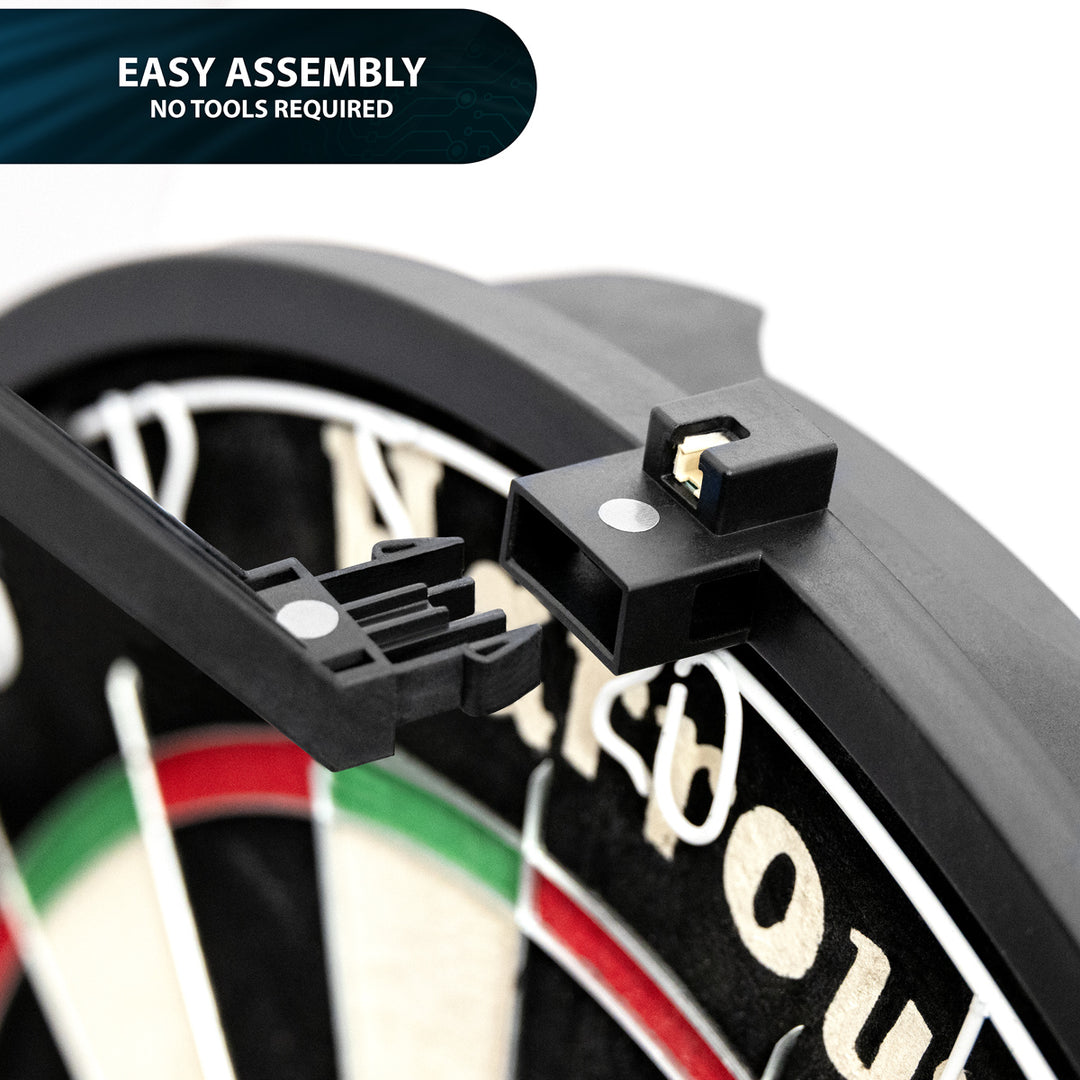 Trilight Ultra Bright LED Dartboard Lighting System By Harrows Double trilight-ultra-bright-led-dartboard-lighting-system-by-harrows-double
