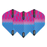 Hardcore Radical Harlequin Standard Dart Flights by Red Dragon
