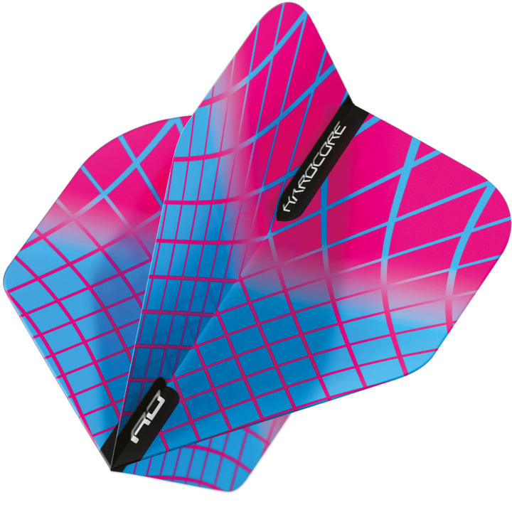 Hardcore Radical Harlequin Standard Dart Flights by Red Dragon