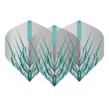 Hardcore Snakebite Light Blue Mohawk Standard Dart Flights by Red Dragon