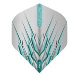 Hardcore Snakebite Light Blue Mohawk Standard Dart Flights by Red Dragon