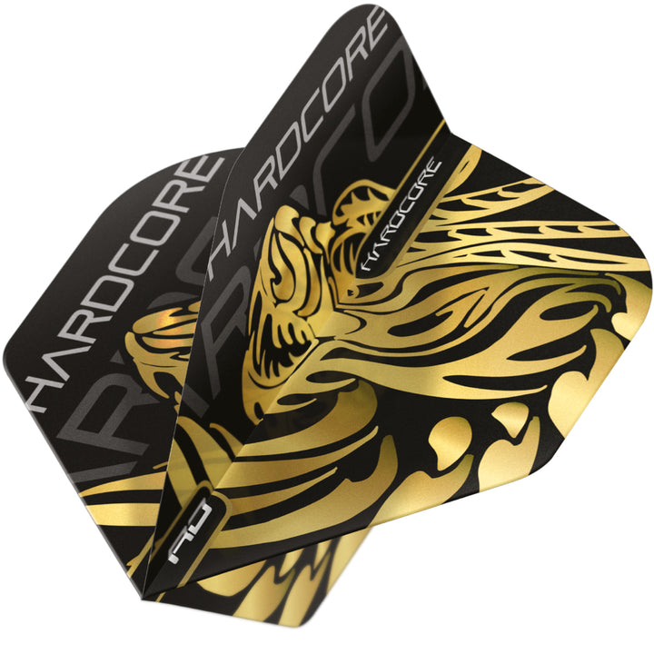 Hardcore Jonny Clayton Gold Dragon Standard Dart Flights by Red Dragon