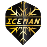Hardcore Premium Gerwyn Price Gold Snowflake Standard Dart Flights by Red Dragon