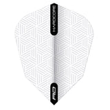 White V-Standard Dart Flights by Red Dragon