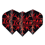 Gerwyn Price Red Hardcore Premium Standard Dart Flights by Red Dragon