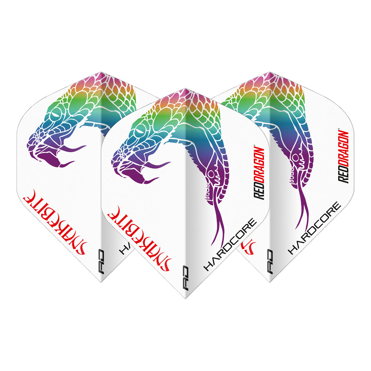 Peter Wright Black & White Yin Yang Standard Dart Flights by Red Dragon