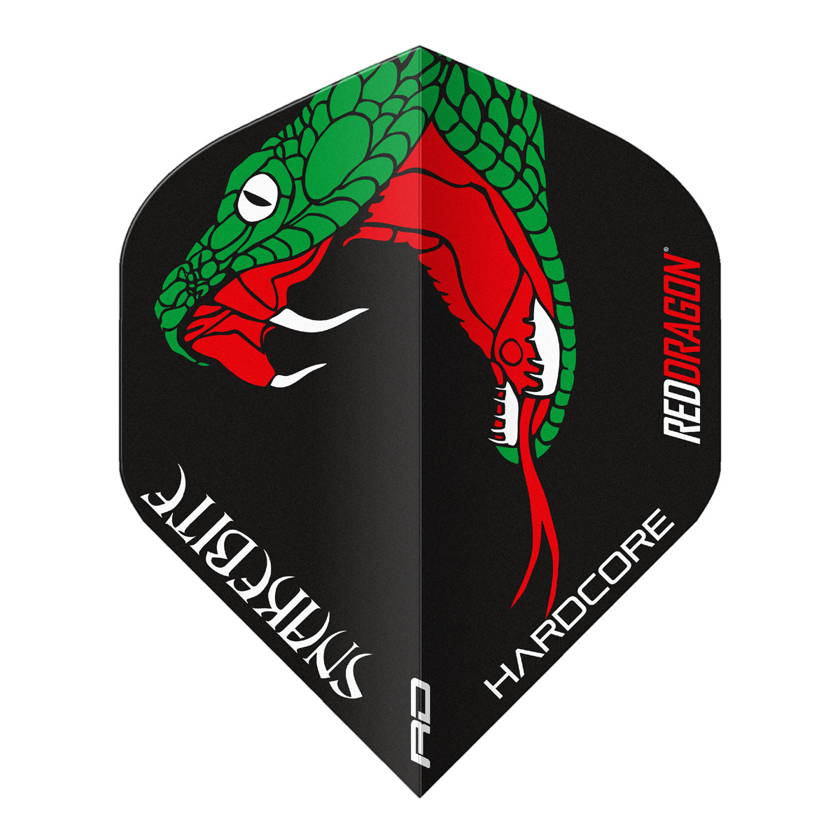 Peter Wright Black & White Yin Yang Standard Dart Flights by Red Dragon