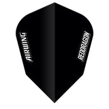 Airwing Black V-Standard Dart Flights by Red Dragon