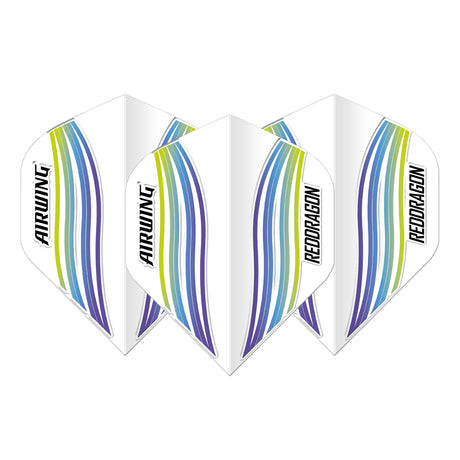 Airwing Blue Wave Standard Dart Flights by Red Dragon